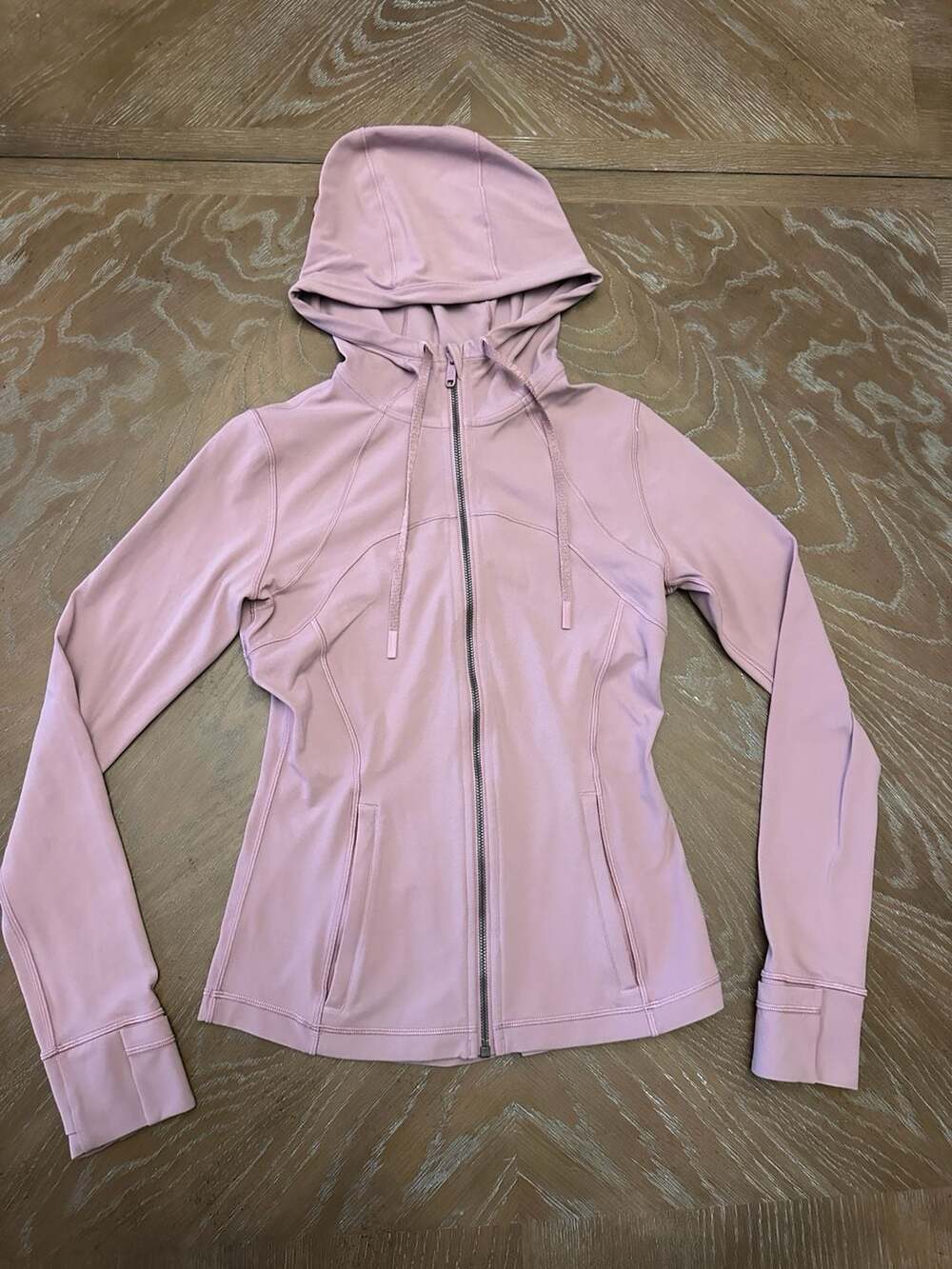 Lululemon Hooded Define Jacket *Nulu, Size 6, Pink